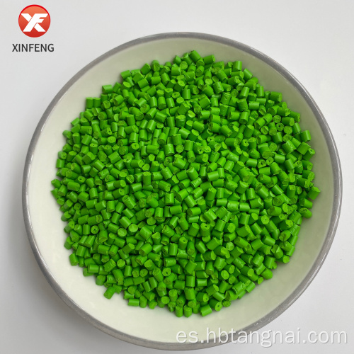 HDPE LDPE Masterbatch Green Color MasterBatch Plastic